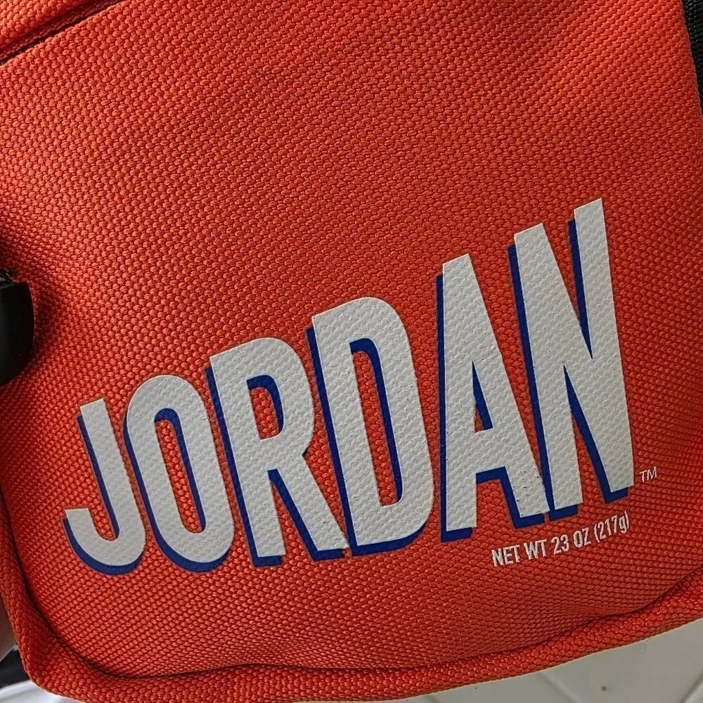 Air Jordan OG MVP Hip Bag Fanny Pack Orange Black Zippers Buckle Retro Brand New